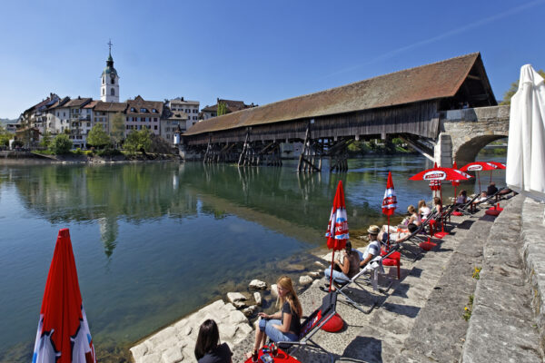 Holzbrücke bei Olten
